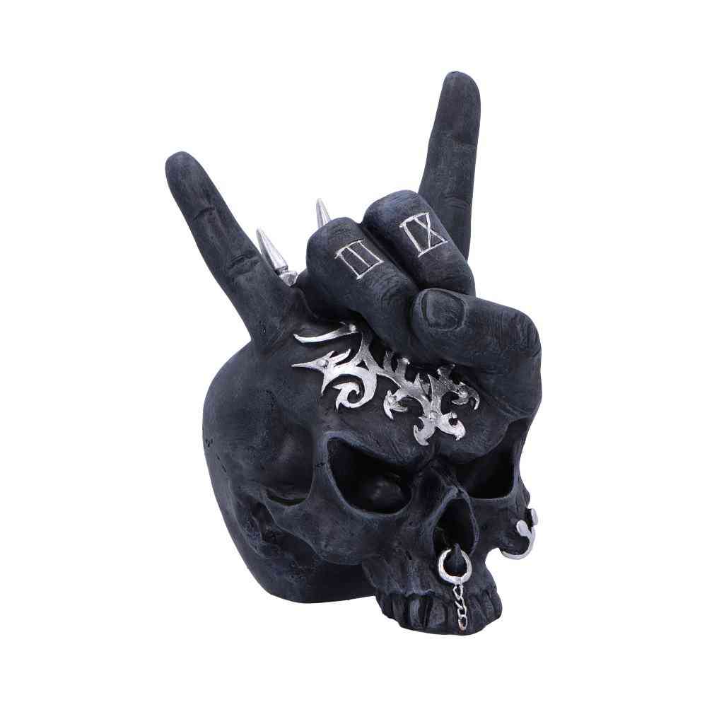 Nemesis Now - Horns Up 17.5cm Beeld/figuur - Schedel - Multicolours